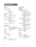 Preview for 30 page of Sony LF-X5 - LocationFree TV - Wireless Operating Instructions Manual