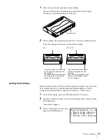 Preview for 27 page of Sony LIB-162 Operating Instructions Manual