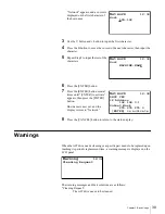 Preview for 39 page of Sony LIB-162 Operating Instructions Manual