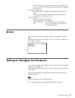 Preview for 40 page of Sony LIB-162 Operating Instructions Manual