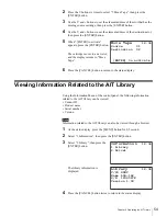 Preview for 55 page of Sony LIB-162 Operating Instructions Manual