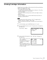 Preview for 56 page of Sony LIB-162 Operating Instructions Manual