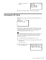 Preview for 59 page of Sony LIB-162 Operating Instructions Manual