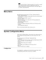 Preview for 66 page of Sony LIB-162 Operating Instructions Manual