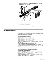 Preview for 85 page of Sony LIB-162 Operating Instructions Manual