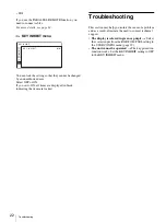 Preview for 22 page of Sony LMD-1510W Operating Instructions Manual