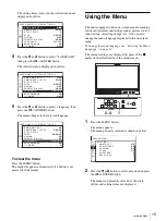 Предварительный просмотр 15 страницы Sony LMD-2110W Operating Instructions Manual