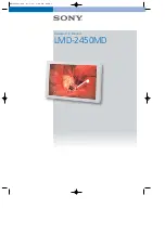 Sony LMD-2450MD Brochure & Specs preview