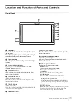 Preview for 63 page of Sony LMD-2451MT Instructions For Use Manual