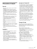 Preview for 107 page of Sony LMD-2451MT Instructions For Use Manual