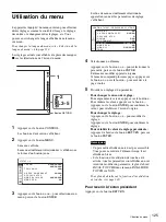 Preview for 125 page of Sony LMD-2451MT Instructions For Use Manual