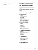 Preview for 179 page of Sony LMD-2451MT Instructions For Use Manual