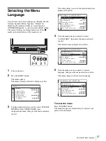 Предварительный просмотр 57 страницы Sony LMD-941W Operating Instructions Manual