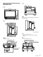 Предварительный просмотр 75 страницы Sony LMD-941W Operating Instructions Manual