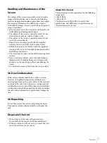 Preview for 7 page of Sony lmd-b170 Operating Instructions Manual