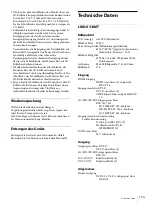 Preview for 59 page of Sony LMD-X310MT Instruction Manual