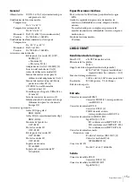 Preview for 89 page of Sony LMD-X310MT Instruction Manual