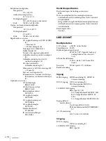 Preview for 164 page of Sony LMD-X310MT Instruction Manual