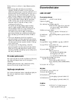 Preview for 308 page of Sony LMD-X310MT Instruction Manual