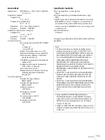 Preview for 325 page of Sony LMD-X310MT Instruction Manual