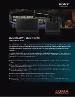 Sony LMD1541W Brochure preview