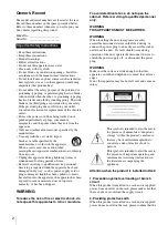 Предварительный просмотр 2 страницы Sony LMD1751WCC Operating Instructions Manual