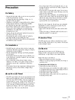 Preview for 9 page of Sony LMDDM20 Instructions For Use Manual