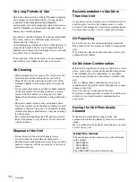 Preview for 10 page of Sony LMDDM20 Instructions For Use Manual