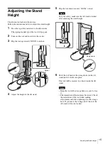 Preview for 15 page of Sony LMDDM20 Instructions For Use Manual