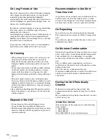 Preview for 10 page of Sony LMDDM20C Instructions For Use Manual