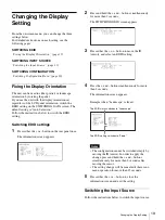 Preview for 19 page of Sony LMDDM20C Instructions For Use Manual