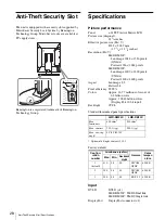 Preview for 28 page of Sony LMDDM20C Instructions For Use Manual