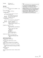 Preview for 29 page of Sony LMDDM20C Instructions For Use Manual