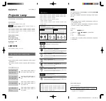 Sony LMP-F250 Operating Instructions preview