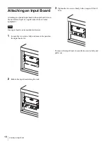 Предварительный просмотр 18 страницы Sony LMT-100 Installation Manual