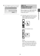 Preview for 15 page of Sony LocationFree LF-B1 Operating Instructions Manual