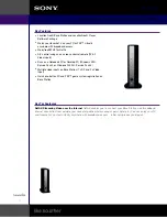 Preview for 1 page of Sony LocationFree LF-PK1 Specifications