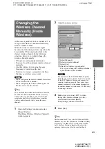 Preview for 63 page of Sony LocationFree LF-X11 Operating Instructions Manual