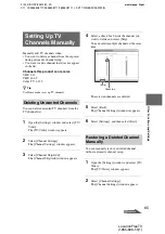 Preview for 65 page of Sony LocationFree LF-X11 Operating Instructions Manual