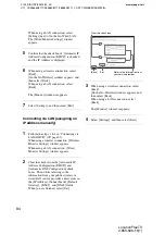 Preview for 84 page of Sony LocationFree LF-X11 Operating Instructions Manual