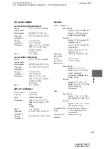 Preview for 93 page of Sony LocationFree LF-X11 Operating Instructions Manual