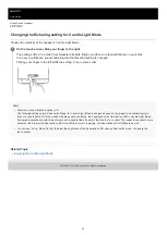 Preview for 47 page of Sony LSPX-S3 Help Manual