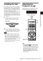 Предварительный просмотр 15 страницы Sony LSPX-W1 Operating Instructions Manual