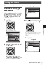 Предварительный просмотр 31 страницы Sony LSPX-W1 Operating Instructions Manual