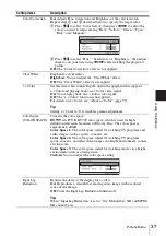 Предварительный просмотр 37 страницы Sony LSPX-W1 Operating Instructions Manual