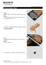 Preview for 9 page of Sony LT39h Troubleshooting Manual