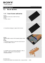 Preview for 12 page of Sony LT39h Troubleshooting Manual