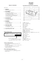 Preview for 2 page of Sony M-100MC - Microcassette Dictaphone User Manual