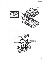 Предварительный просмотр 7 страницы Sony M-200MC Service Manual