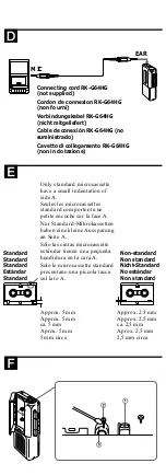 Предварительный просмотр 3 страницы Sony M-335 User Manual